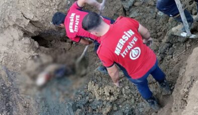 Mersin'de su kuyusu kazısında göçük: 2 işçi öldü