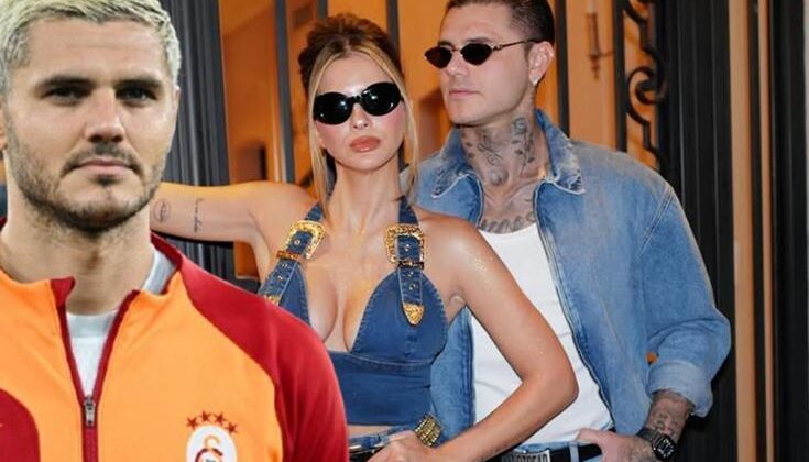 Icardi ve sevgilisinden havuz paylaşımı! Öpmeye doyamadı