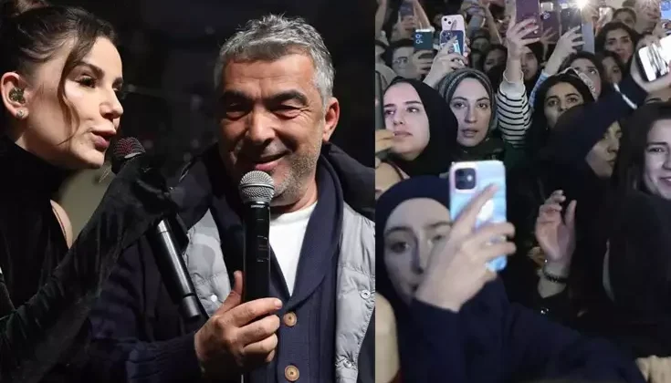 Milletvekili sahnede sesiyle büyüledi! Ünlü şarkıcı bile mest oldu