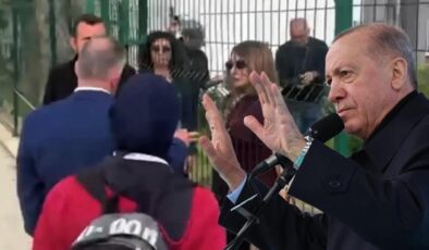 Gündemi sarsan görüntüye Erdoğan’dan sert tepki: Bu hadsizliktir