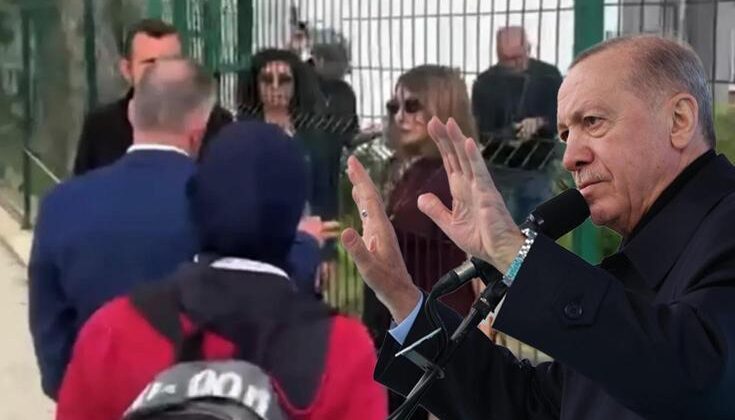 Gündemi sarsan görüntüye Erdoğan’dan sert tepki: Bu hadsizliktir