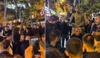Hareketli dakikalar! Polis yere düştü, Mahmut Tanal harekete geçti