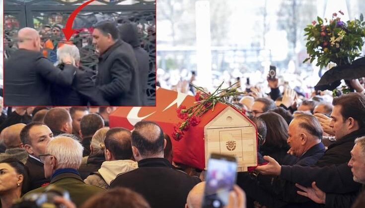 Volkan Konak’ın cenazesinde iğrenç olay! Yaka paça dışarı atıldı