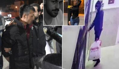 2 kardeşi boğazlarını keserek öldüren cani binaya böyle girmiş