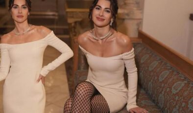 Nesrin Cevadzade’den bornozlu balkon paylaşımı
